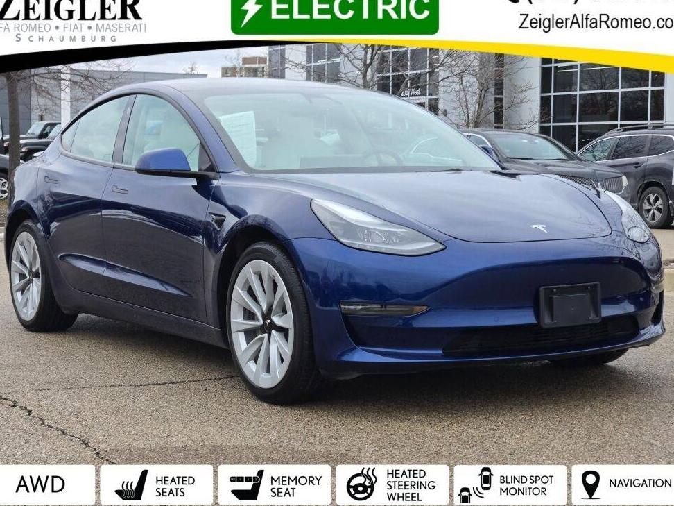 TESLA MODEL 3 2022 5YJ3E1EB1NF109980 image